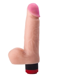 Фаллос-вибратор из киберкожи Lovetoy