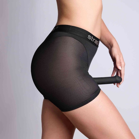 Трусики-шорты Strap-on-me Harness Lingerie Halo