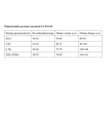 Трусики Le Frivole 04342