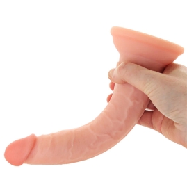 Фаллос-вибратор 7&quot; Vibrating Silicone Dual Density